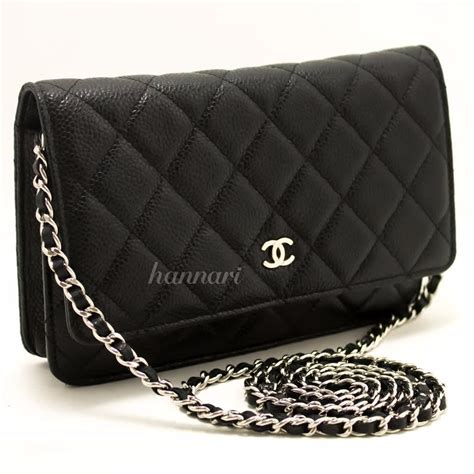 chanel wallet ebay au|Authentic CHANEL Caviar Wallet On Chain WOC Black Shoulder Bag  .